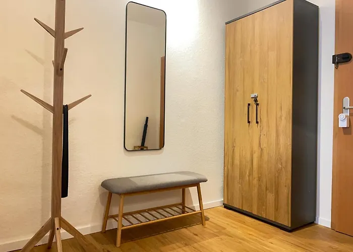 Apartman *city, Naehe Hbf, Kingsizebetten, Fitnessecke* *