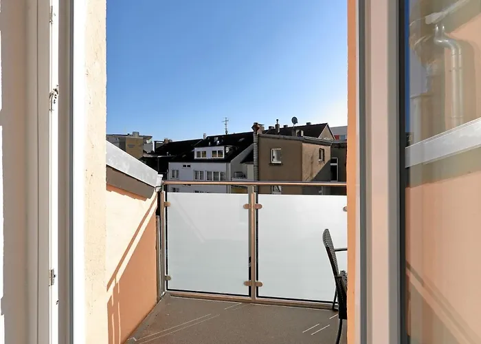 Lejlighed *city, Naehe Hbf, Kingsizebetten, Fitnessecke*